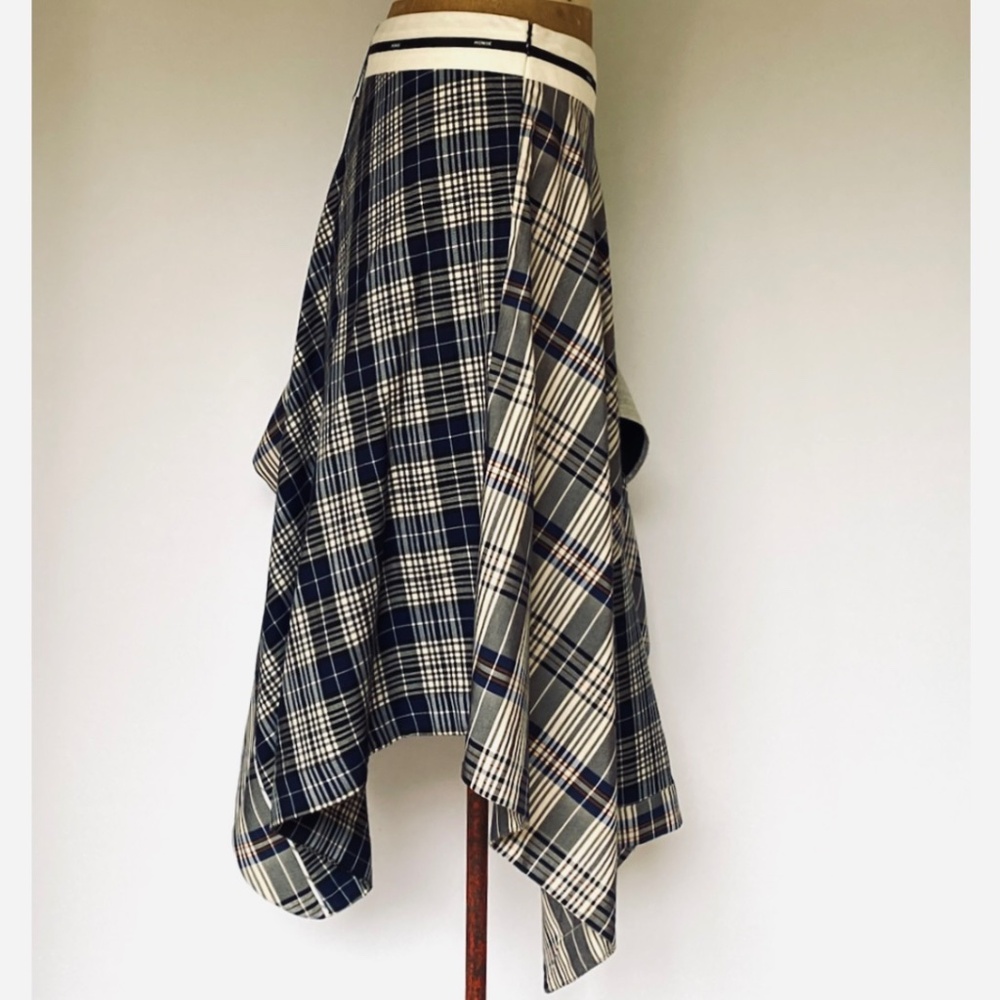 Monse Draped Plaid Jacket Skirt NWT US4 - Picture 14 of 16